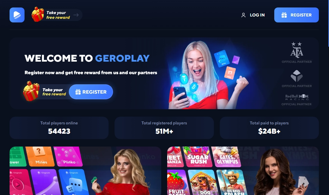 Geroplay Casino Mobile screenshot